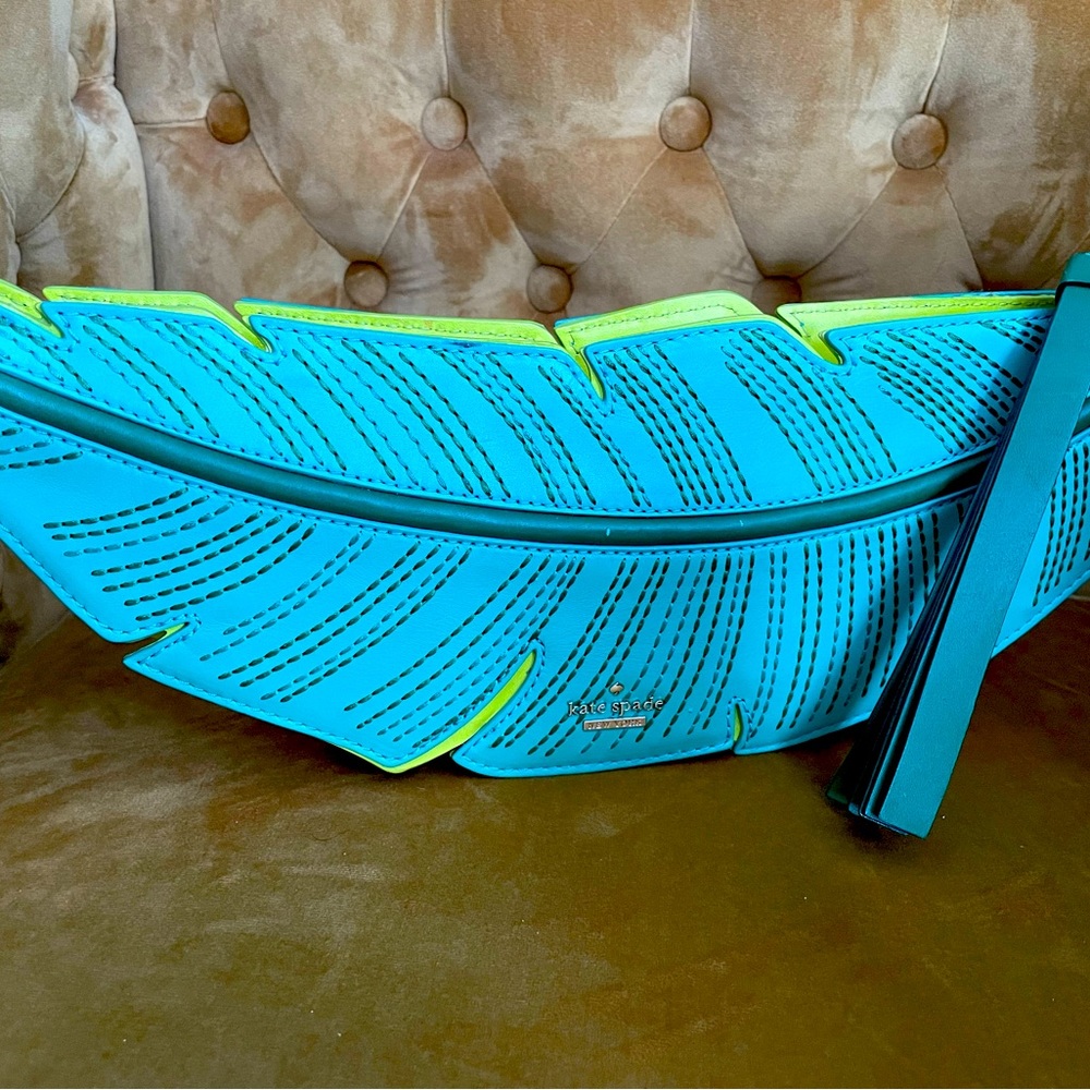 Kate Spade Banana Leaf Clutch